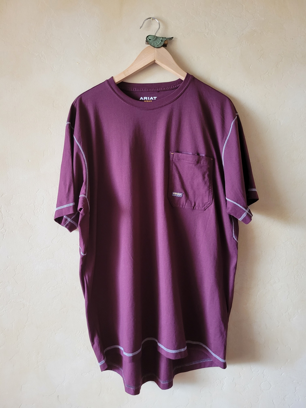 Ariat Men's Rebar Short Sleeve Crew Sz XL